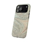 Mag Safe Italian Marble - Green Mint Dual Layer Phone Case