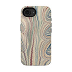 Italian Beige & Blue Marble Phone Case - Dual Layer Case - Impact-Resistant Durable Case for Apple & Samsung