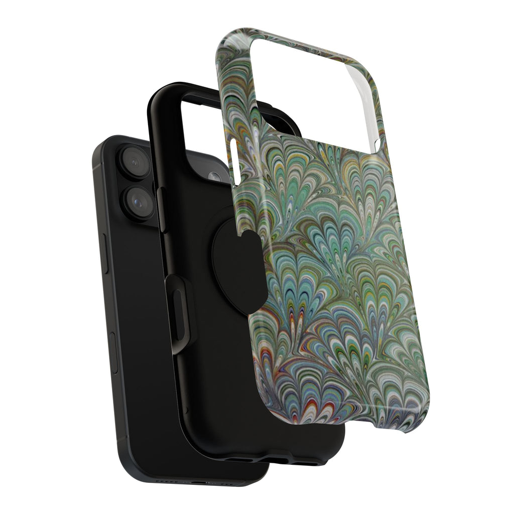 Italian Peacock Green Highly Durable Phone Case for Apple + Samsung
