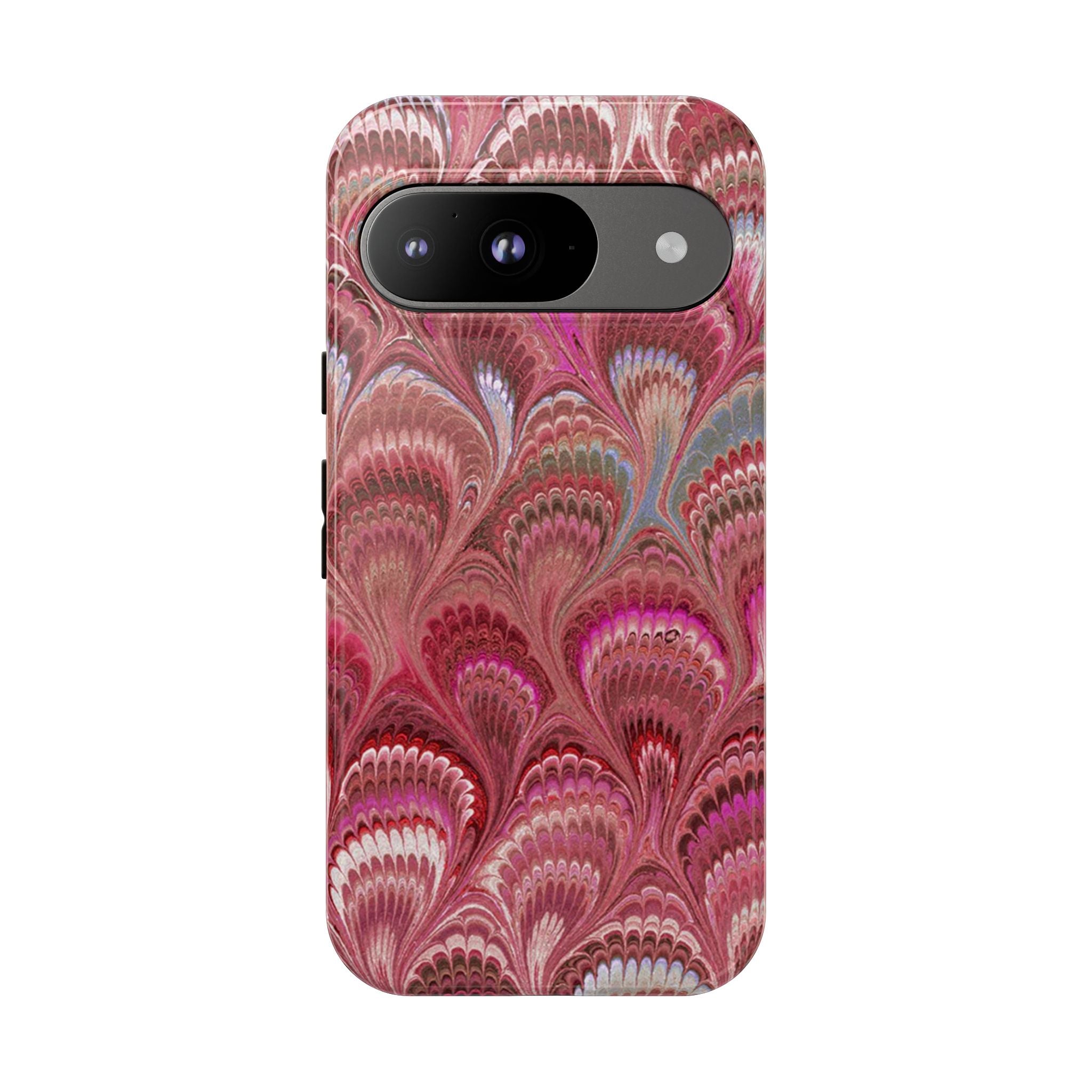 Shades of Pink Marbled Phone Case — Tough Protective Phone Cover