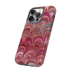 Shades of Pink Marbled Phone Case — Tough Protective Phone Cover