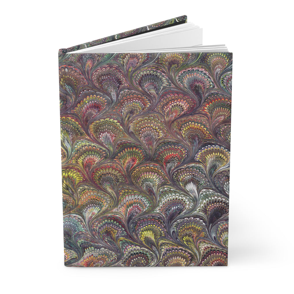 Feather Marble Journal Multi-Color