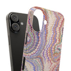 Pink Pastel Marbled Design, Italy Feather IPHONE17 + All Phone Cases