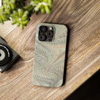 Mint + Green Italian Marbled Phone Case, Mag Safe