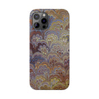 Italian Marbled Design, Multi-Colored Pallet, Slim Phone Cases, Case-Mate