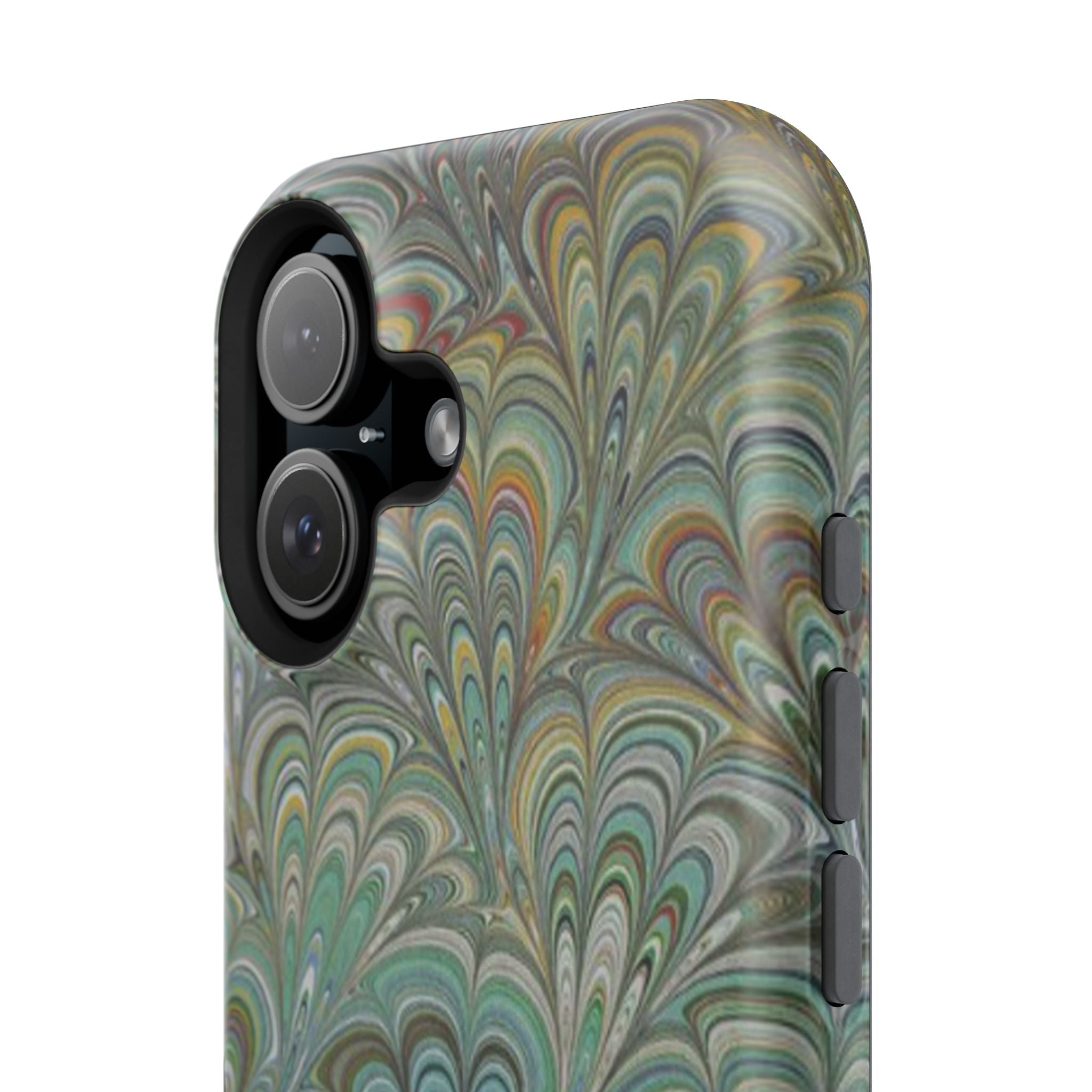 Italian Peacock Green Highly Durable Phone Case for Apple + Samsung