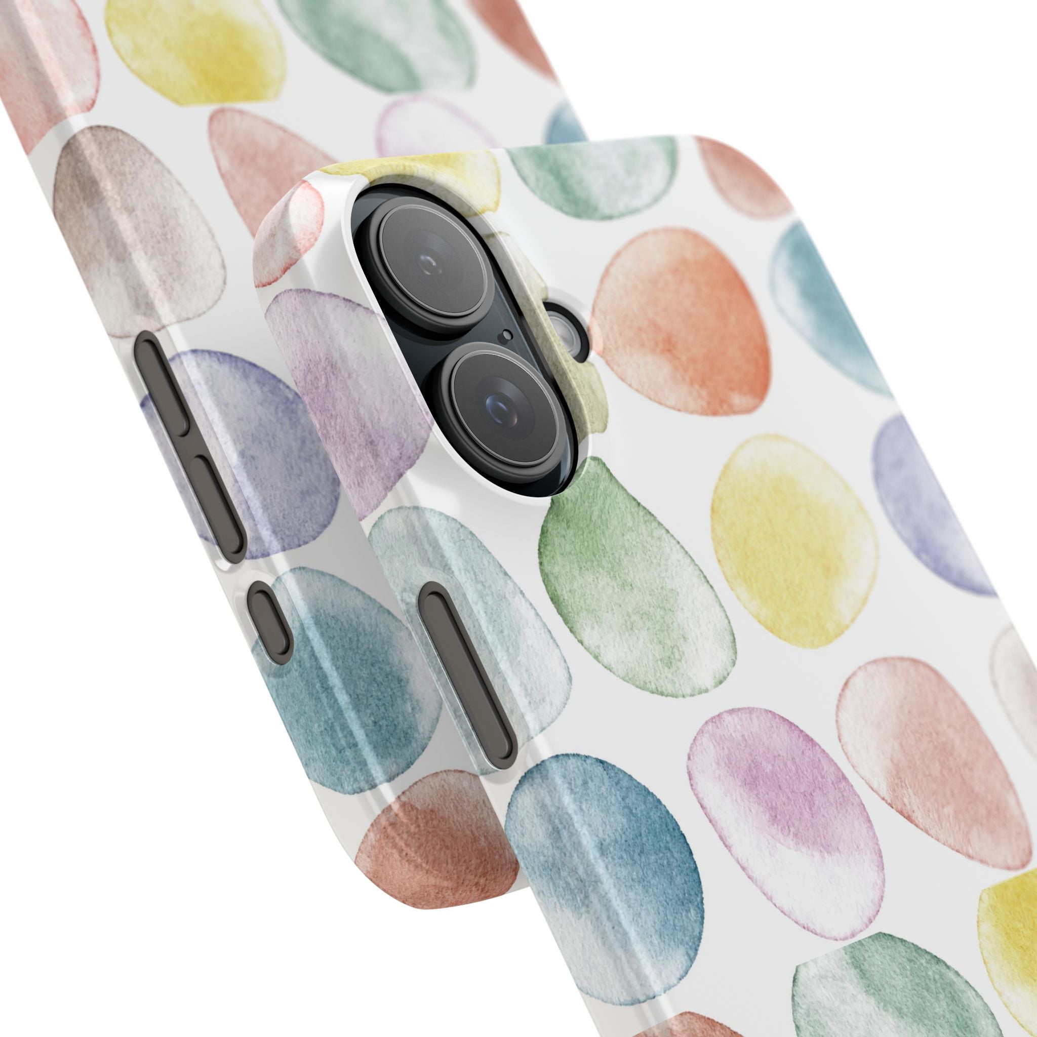 Colorful Watercolor Organic Circle Phone Cases