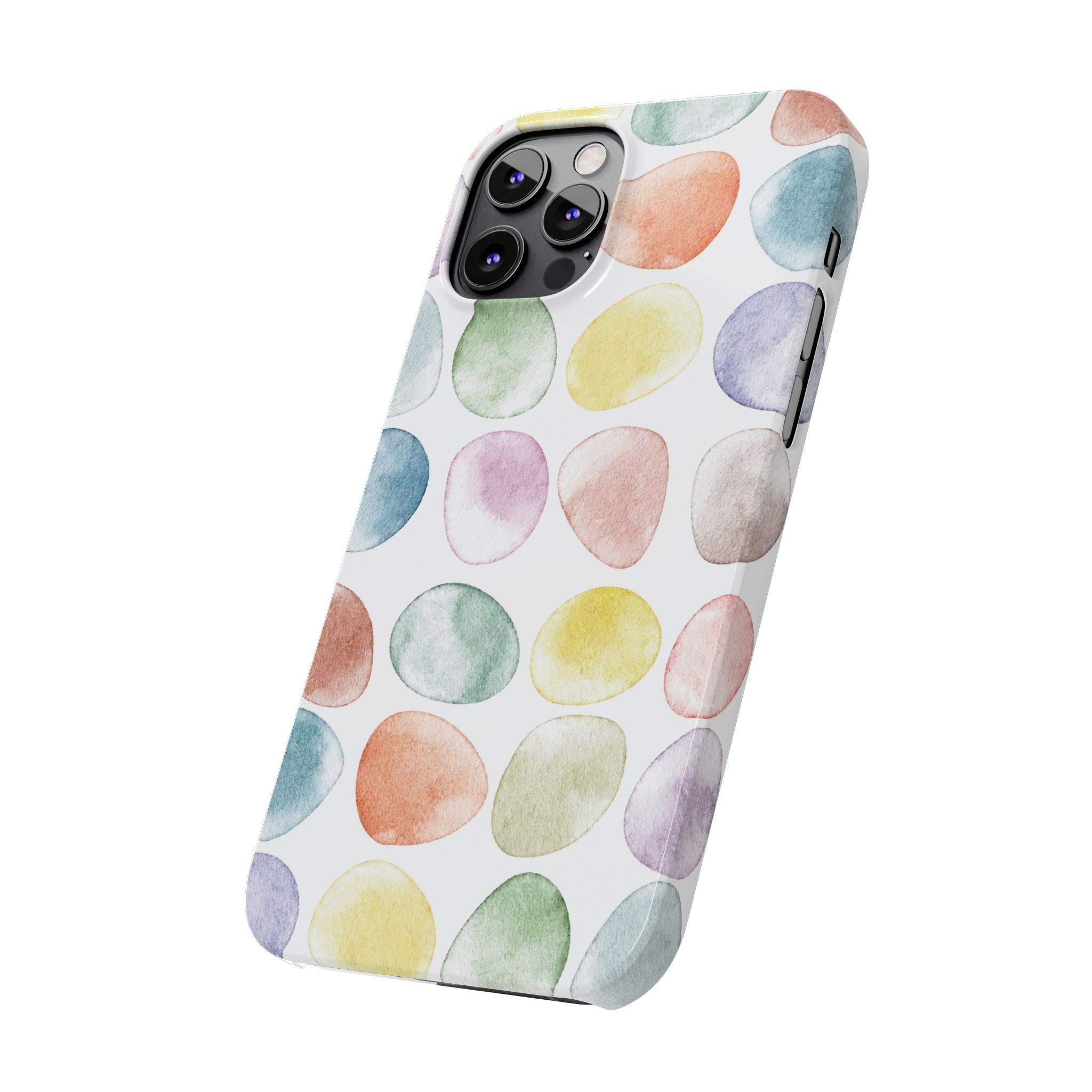 Colorful Watercolor Organic Circle Phone Cases