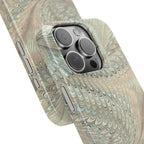 Mint + Green Italian Marbled Phone Case, Mag Safe