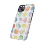Colorful Watercolor Organic Circle Phone Cases