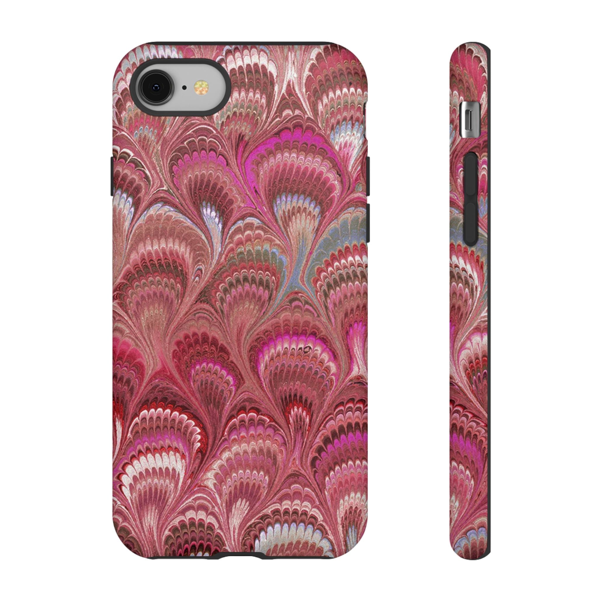 Shades of Pink Marbled Phone Case — Tough Protective Phone Cover