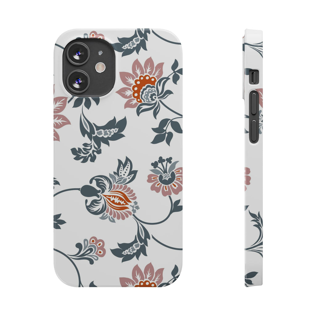 Pink and Green Floral