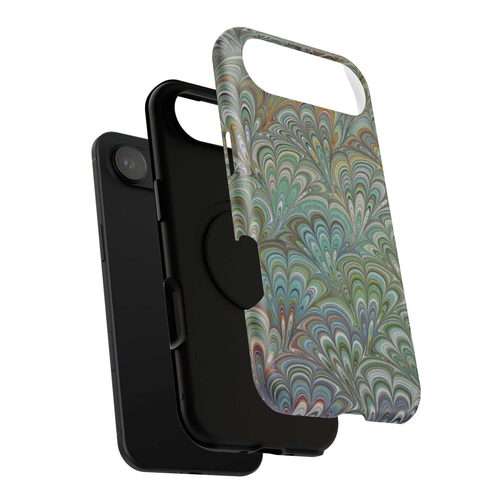 Italian Peacock Green Highly Durable Phone Case for Apple + Samsung