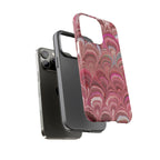 Shades of Pink Marbled Phone Case — Tough Protective Phone Cover