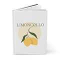 Limoncello Yellow Lemon Hardcover Journal — Matte Lemon Cover