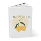 Limoncello Yellow Lemon Hardcover Journal — Matte Lemon Cover