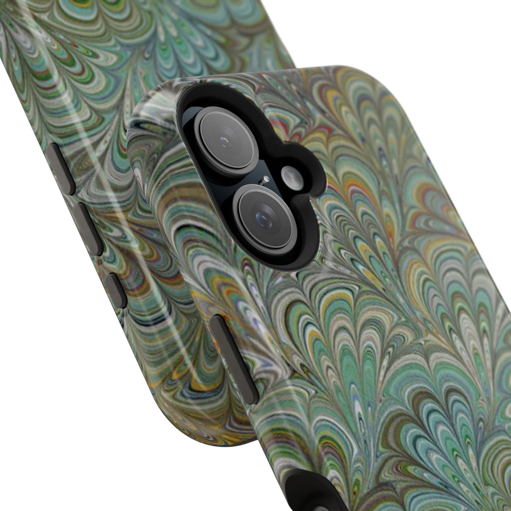 Italian Peacock Green Highly Durable Phone Case for Apple + Samsung