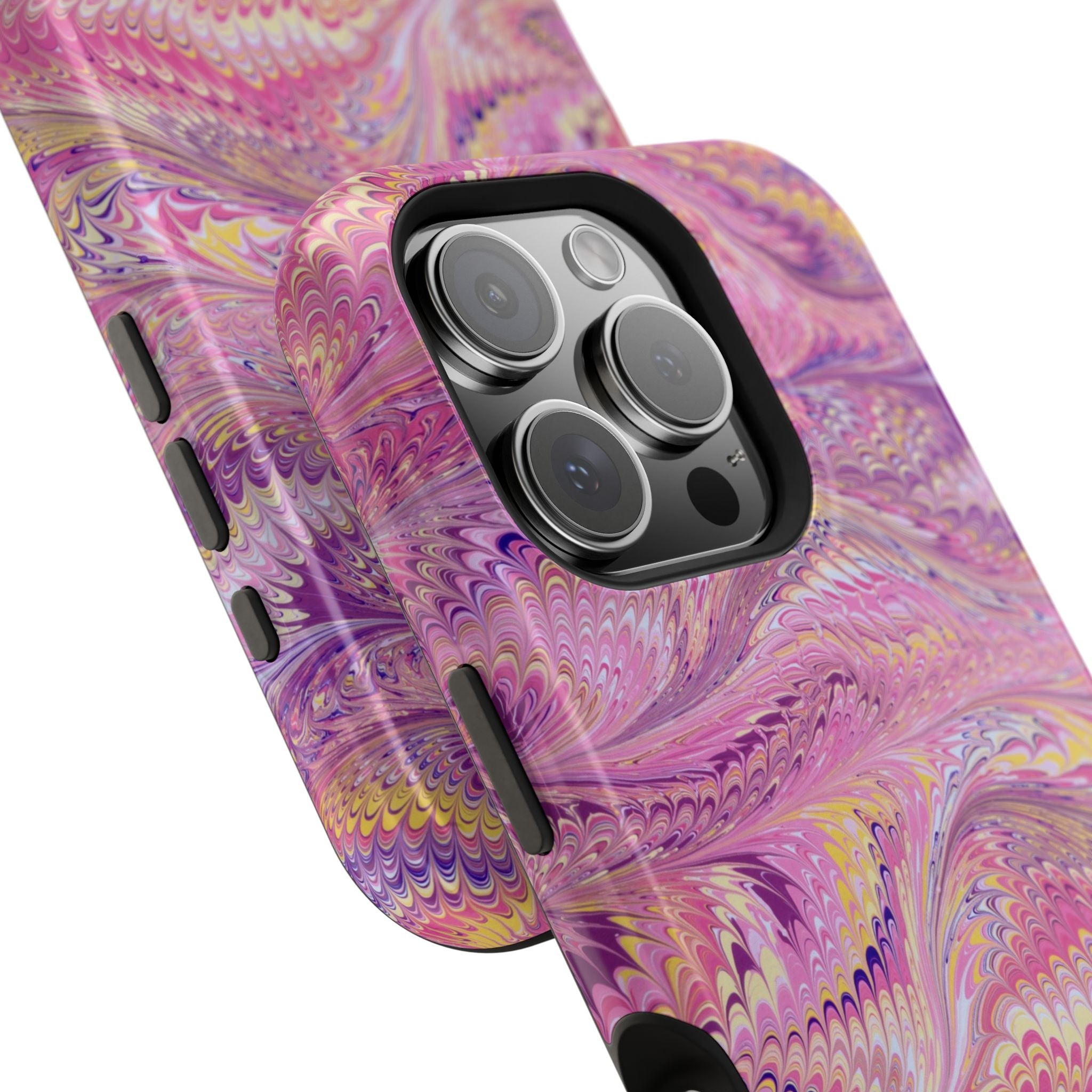 Pink Marble Phone Case - Dual Phone Case Design