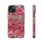Shades of Pink Marbled Phone Case — Tough Protective Phone Cover