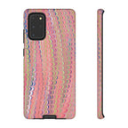 Pink Pastels Feather Marbled Vintage Design iPhone 16 + Samsung + Apple + Google - all models