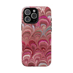 Shades of Pink Marbled Phone Case — Tough Protective Phone Cover