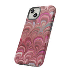 Shades of Pink Marbled Phone Case — Tough Protective Phone Cover