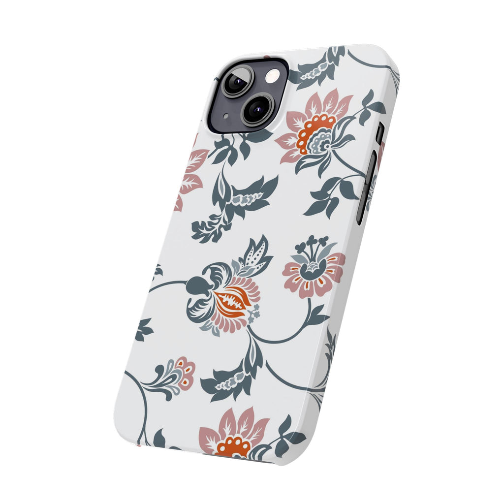 Pink and Green Floral