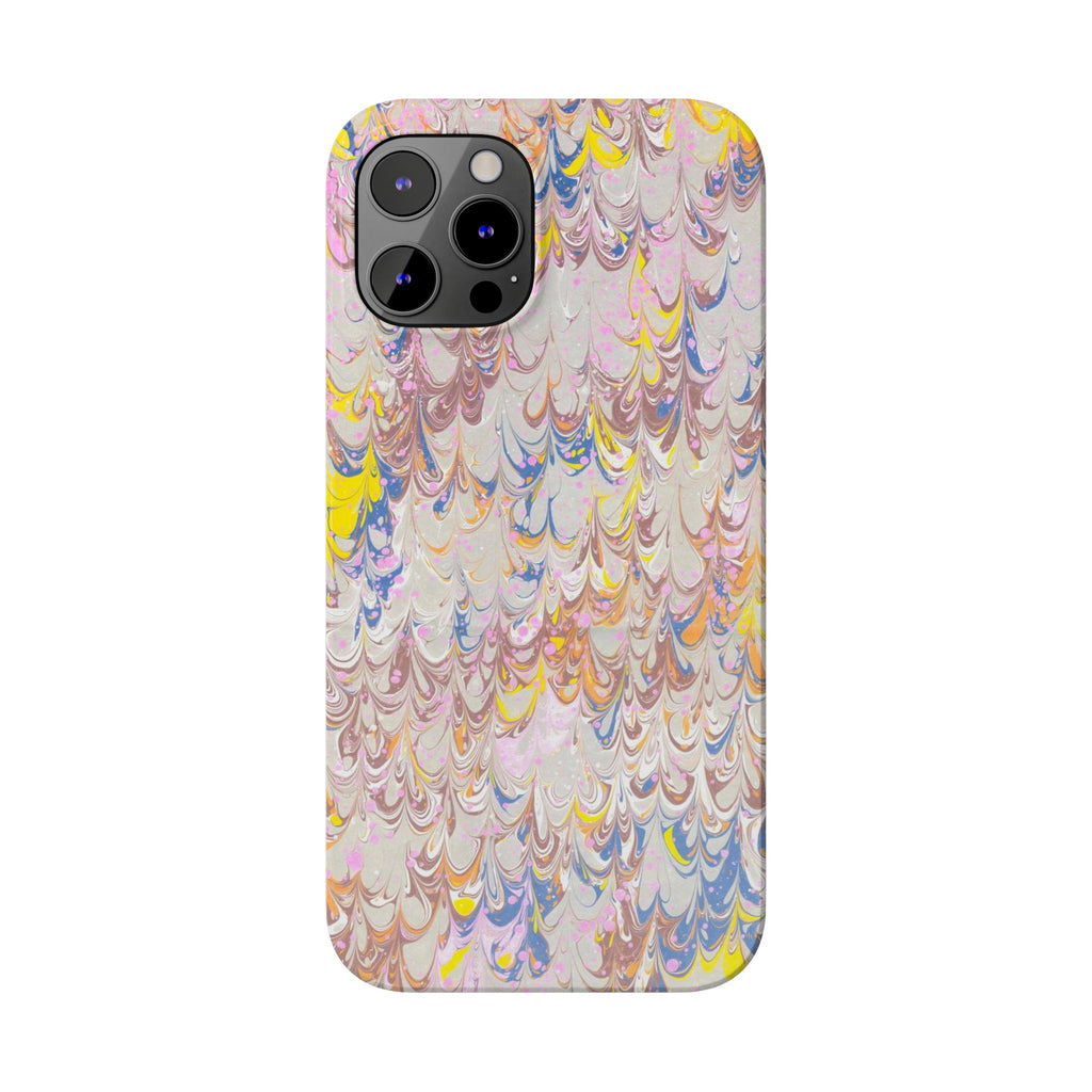 Multi-Color Italian Marbled Designed, Slim Phone Cases, Case-Mate
