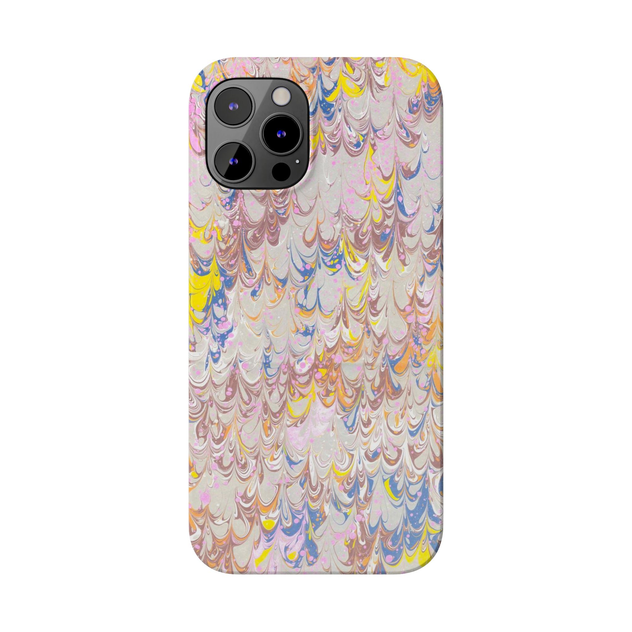 Multi-Color Italian Marbled Designed, Slim Phone Cases, Case-Mate