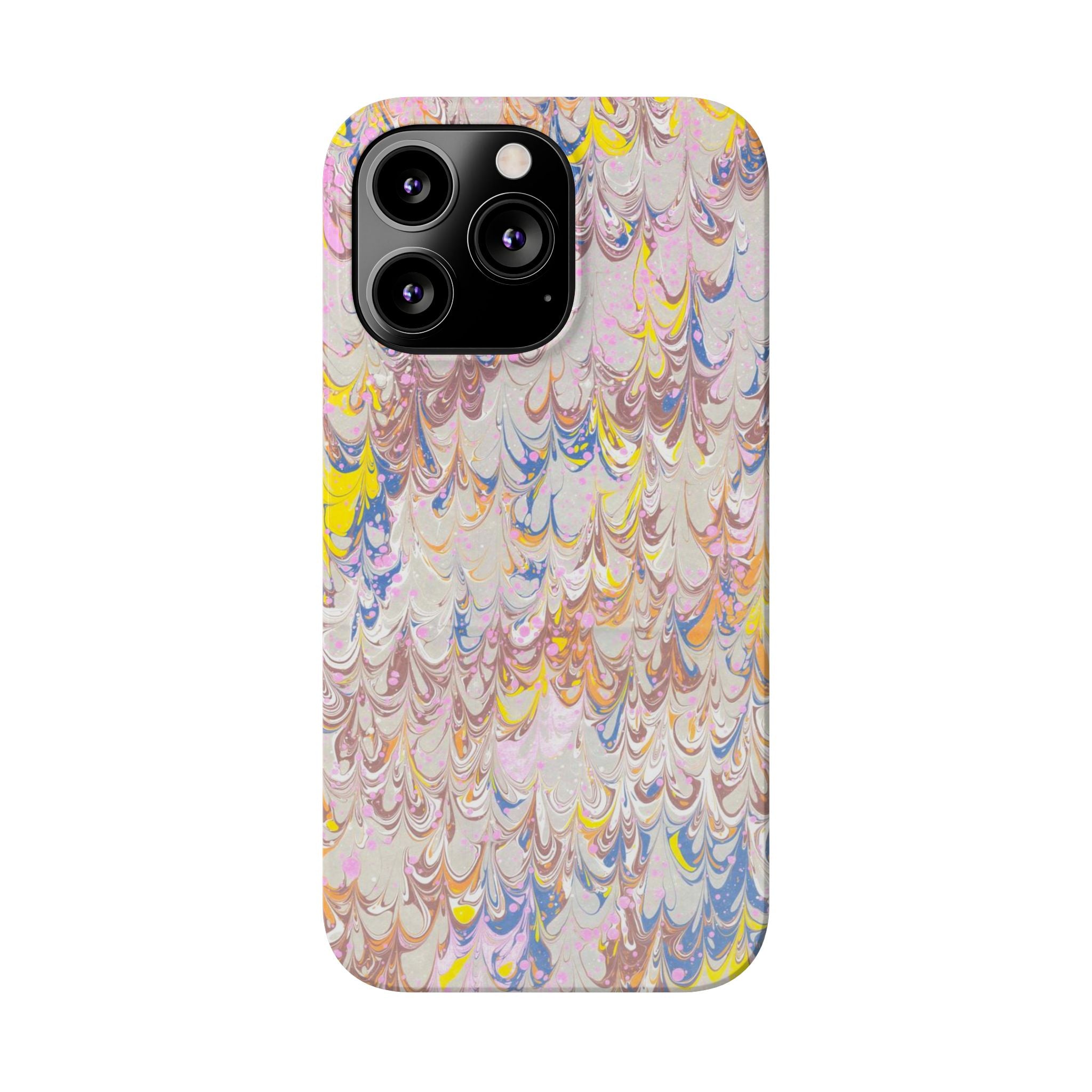 Multi-Color Italian Marbled Designed, Slim Phone Cases, Case-Mate