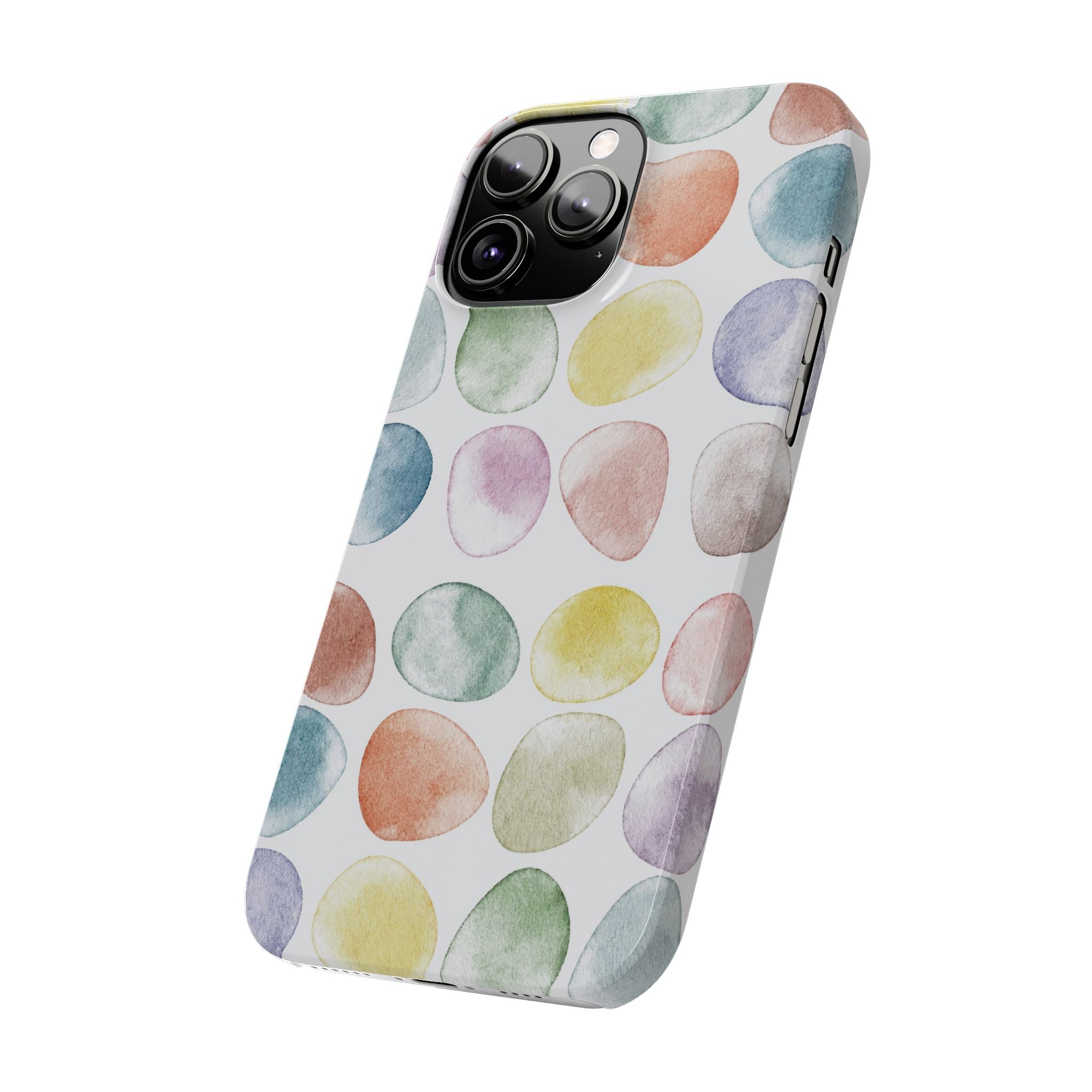 Colorful Watercolor Organic Circle Phone Cases
