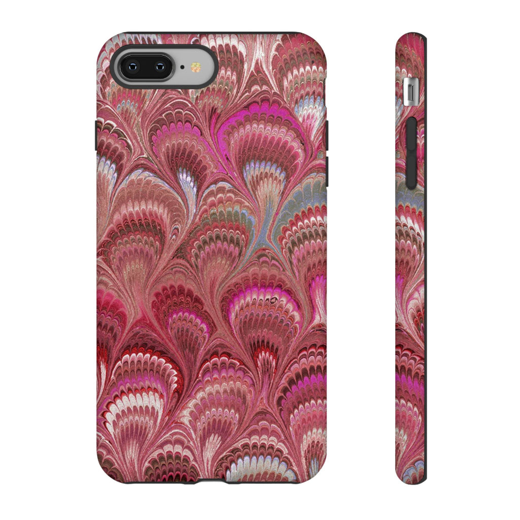 Shades of Pink Marbled Phone Case — Tough Protective Phone Cover