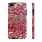 Shades of Pink Marbled Phone Case — Tough Protective Phone Cover