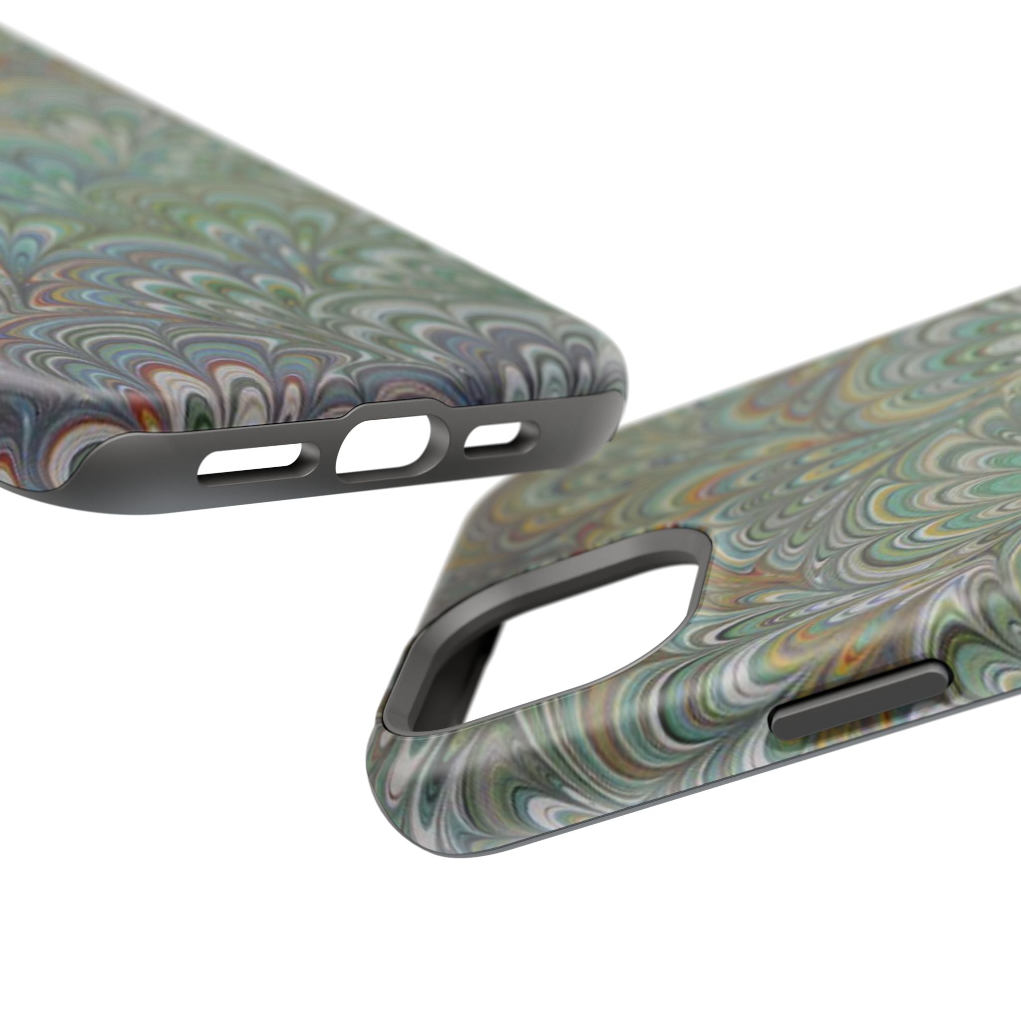 Italian Peacock Green Highly Durable Phone Case for Apple + Samsung