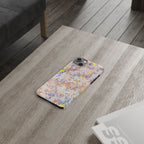 Multi-Color Italian Marbled Designed, Slim Phone Cases, Case-Mate