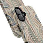 Italian Beige & Blue Marble Phone Case — Impact-Resistant Durable Case for Apple & Samsung