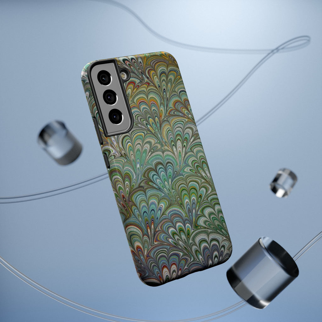 Italian Peacock Green Highly Durable Phone Case for Apple + Samsung