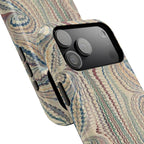 Italian Beige & Blue Marble Phone Case — Impact-Resistant Durable Case for Apple & Samsung