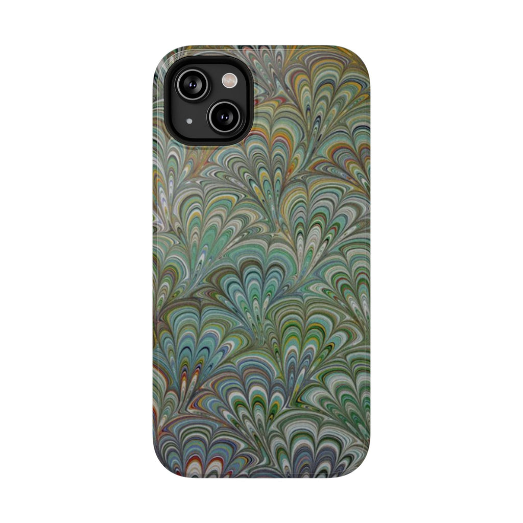 Italian Peacock Green Highly Durable Phone Case for Apple + Samsung