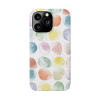 Colorful Watercolor Organic Circle Phone Cases