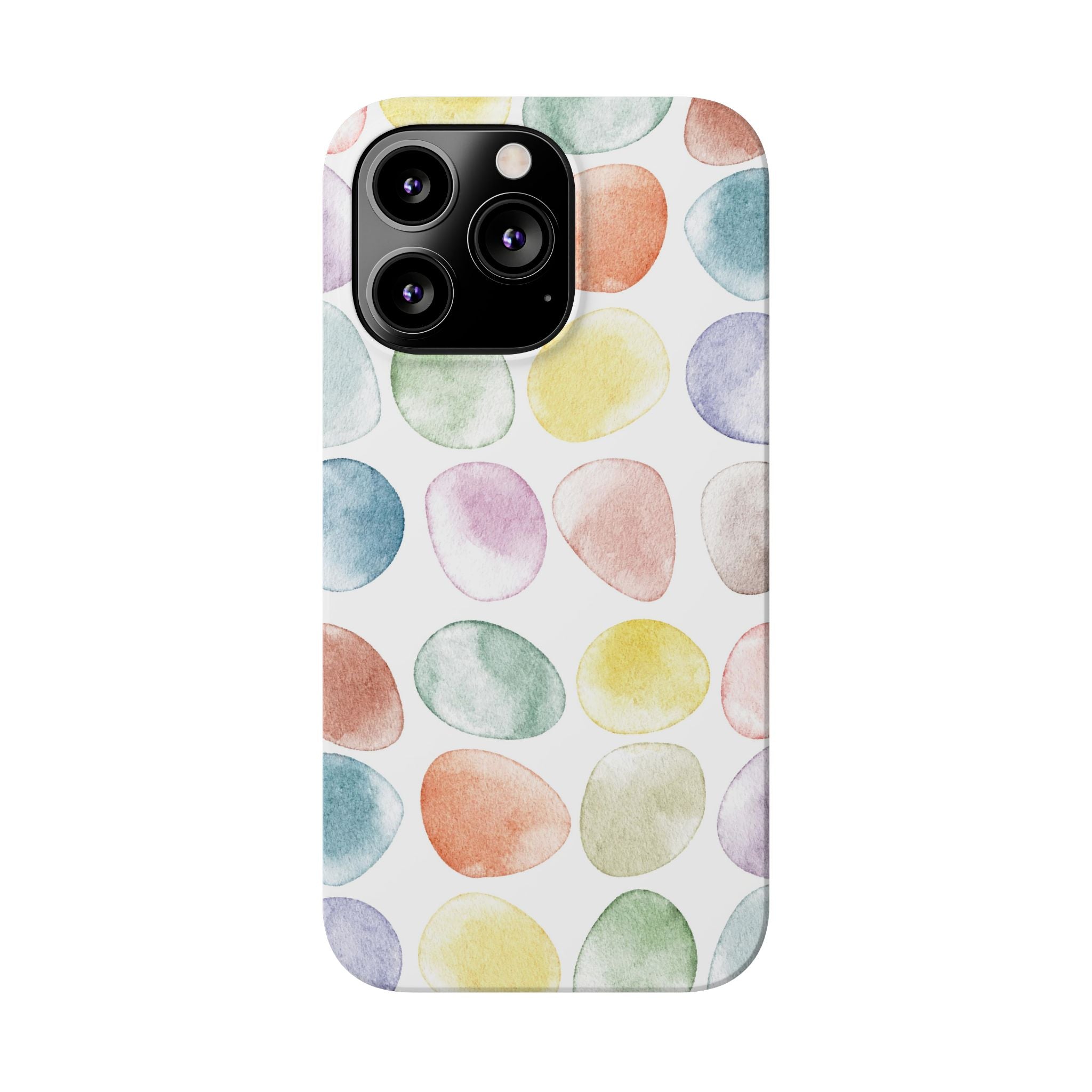 Colorful Watercolor Organic Circle Phone Cases