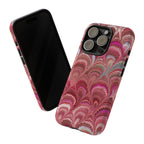 Shades of Pink Marbled Phone Case — Tough Protective Phone Cover