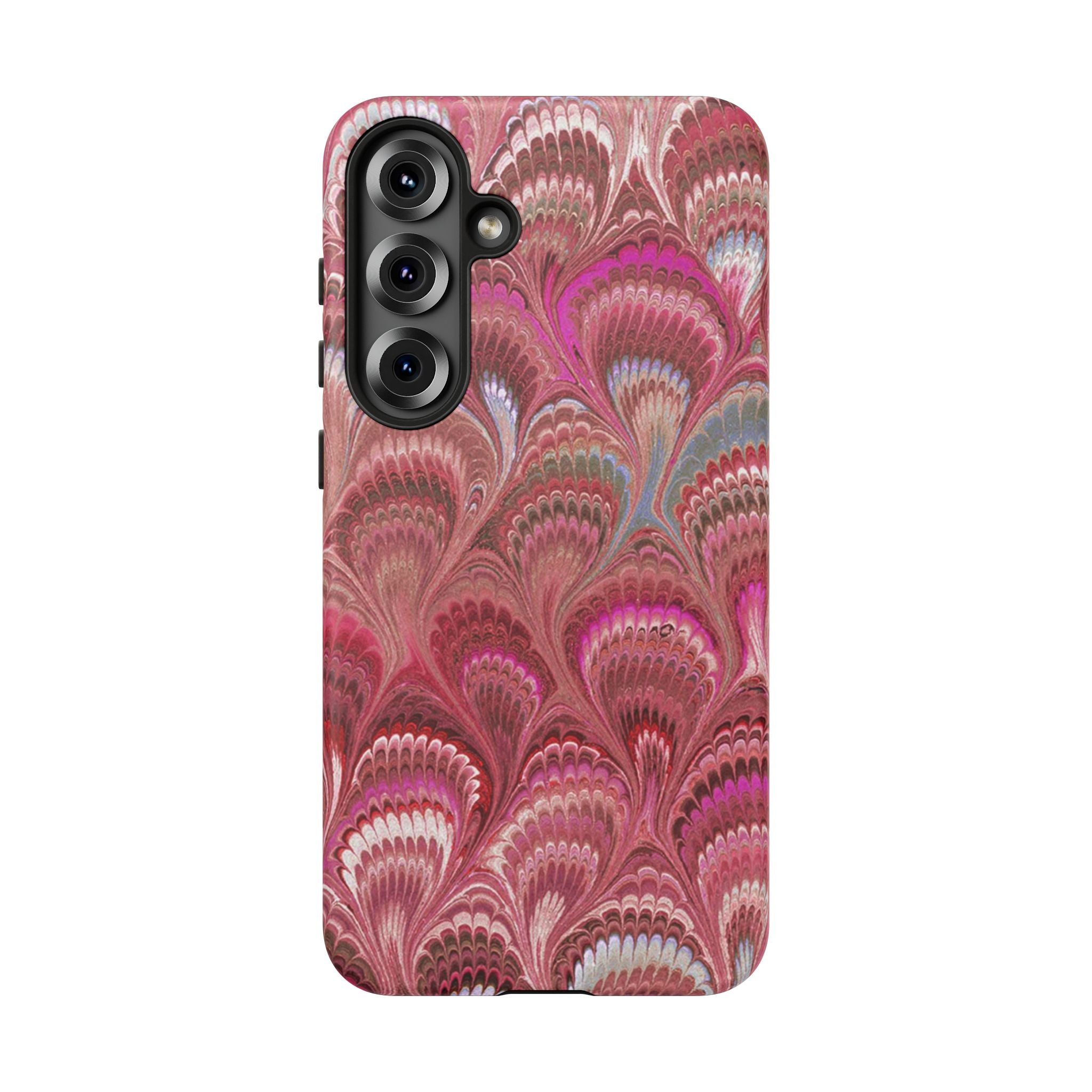 Shades of Pink Marbled Phone Case — Tough Protective Phone Cover