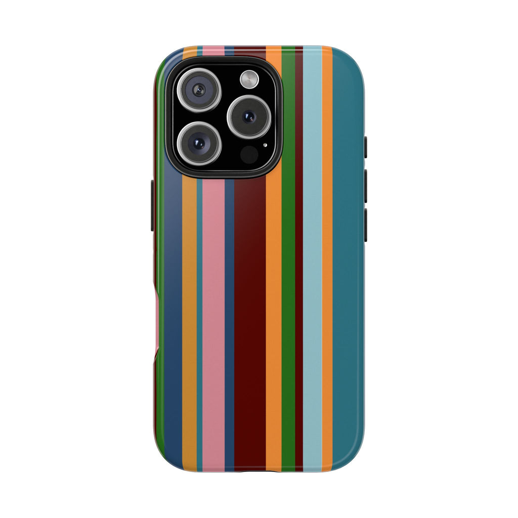 Fall Stripes Tough Phone Case - Dual Layer