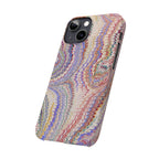 Pink Pastel Marbled Design, Italy Feather IPHONE17 + All Phone Cases