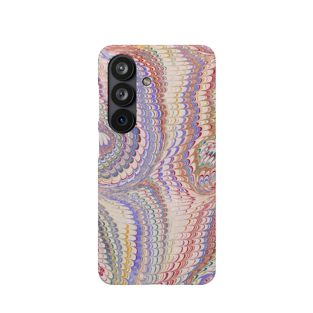Pink and Lavender Marbled Swirl Phone Case - Single Layer Slim Case