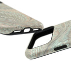 Mag Safe Italian Marble - Green Mint Dual Layer Phone Case