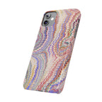 Pink Pastel Marbled Design, Italy Feather IPHONE17 + All Phone Cases