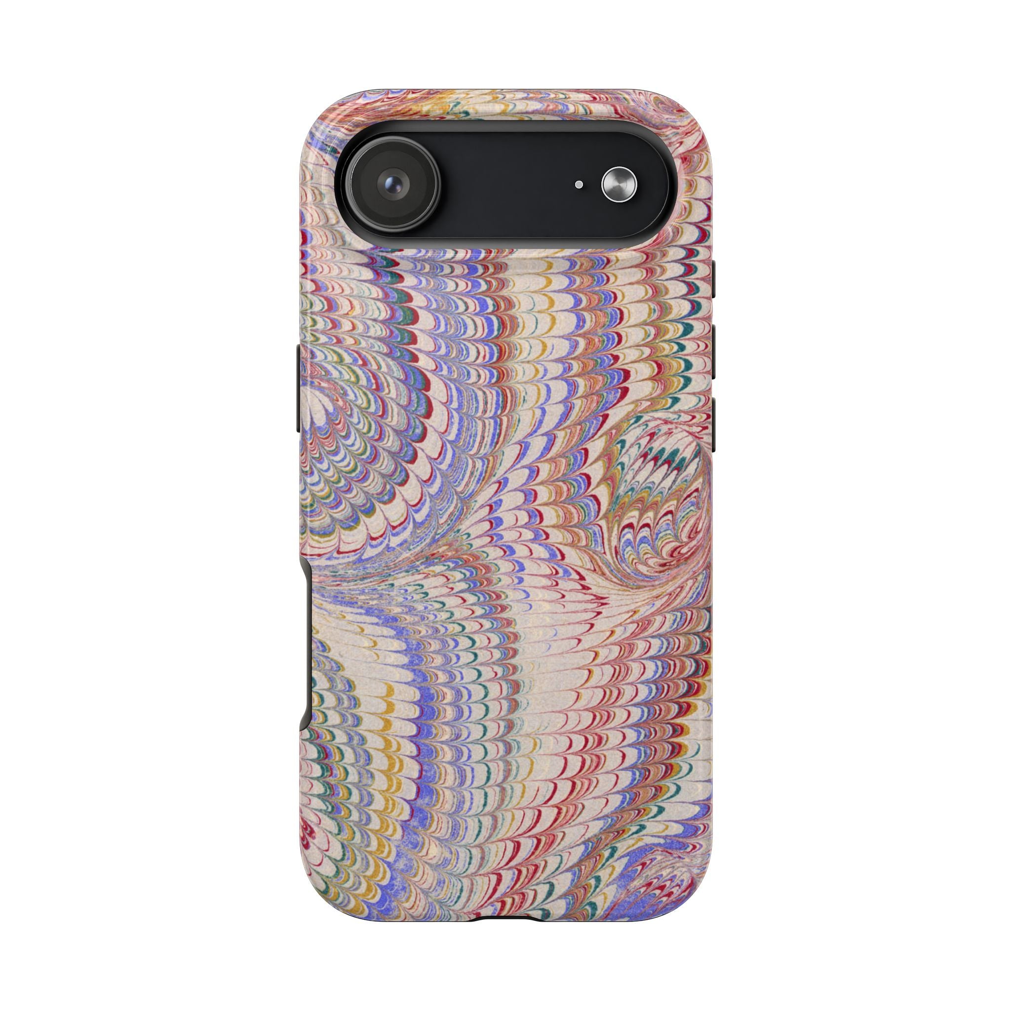 Marbled Pastel Pink Italian Vintage Design - iPhone & Samsung