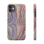 Pink Pastel Marbled Design, Italy Feather IPHONE17 + All Phone Cases